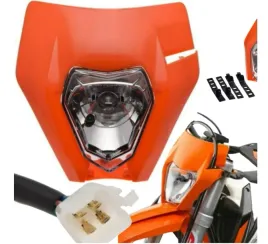 motocyklowa-uniwersalna-owiewka-reflektor-led-pomaranczowa-ktm-enduro