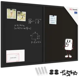 tablica-combi-korkowa-czarny-korek-magnetyczna-90x60-rama-drewniana-czarna