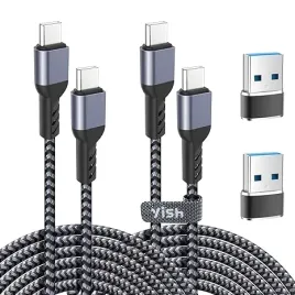 yish-kabel-ladowarki-usb-c-na-usb-c-y912b-2-sztuki