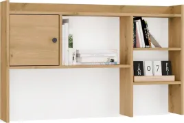 nadstawka-do-biurka-120-cm-dab-artisan-1-drzwi-regal-na-ksiazki-dokumenty