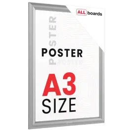 ramka-plakatowa-a3-owz-srebrna-rama-zatrzaskowa