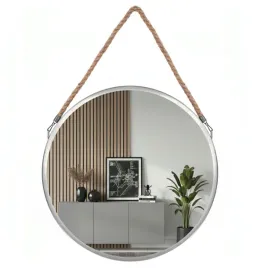 lustro-wiszace-na-pasku-rea-klmh-40-cm-okragle-na-sznurze-jutowym-srebrne