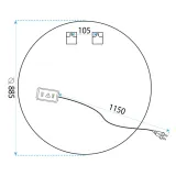 lustro-led-hzj-90cm-kolor-mebla-bialy