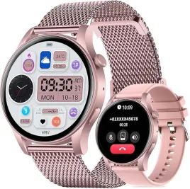 smartwatch-inteligentny-zegarek-dla-kobiet-funkcja-polaczen-2-paski-rozowy