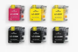zestaw-tuszy-zamiennych-do-brother-lc-223-2x-magenta-2x-yellow-4x-black