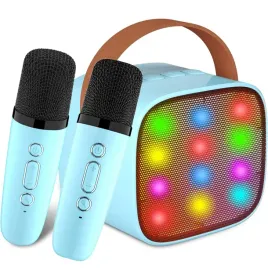 przenosny-karaoke-bluetooth-2-mikrofon-niebieski-zestaw