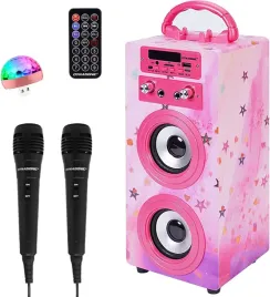 sprzet-do-karaoke-boombox-dwa-mikrofony-wydajny-jakosciowy-zestaw-imprezowy