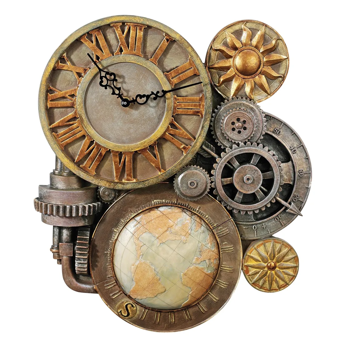 zegar-scienny-zywica-design-toscano-czas