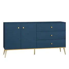 komoda-blue-aura-04-nowoczesna-komoda-160-cm-blekit-ciemny-i-zloto