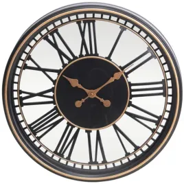 zegar-scienny-azurowy-cyfry-rzymskie-485cm-czarno-zloty-koopman