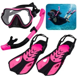 zestaw-do-nurkowania-snorkelingu-pletwy-okulary-fajka-czarno-rozowy-s-m-lea