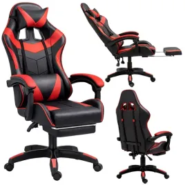 fotel-gamingowy-lean-obrotowy-biurowy-z-podnozkiem-poduszki-czarno-czerwony