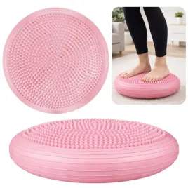 poduszka-sensomotoryczna-do-cwiczen-dysk-rownowazny-jezyk-rozowy-34-cm-lean