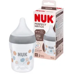 nuk-butelka-pp-150ml-silikonowy-smoczek-s-0m-perfect-match
