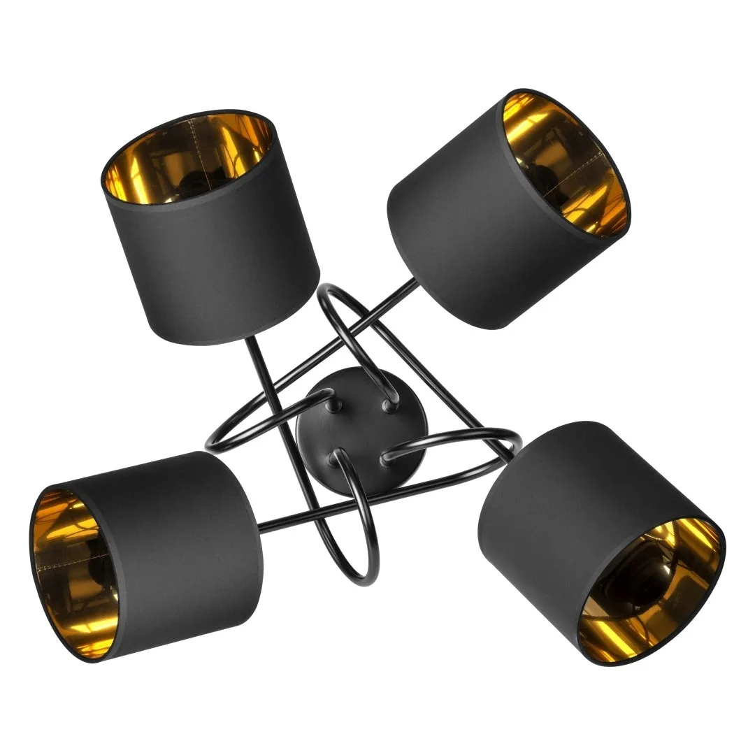 vigo-lampa-wiszaca-moc-max-4x60w-e27-czarna-orno