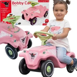 big-jezdzik-bobby-car-classic-flower-rozowy-big