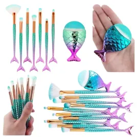 zestaw-pedzelkow-do-makijazu-syreni-ogon-fioletowo-zielone-8szt-lean