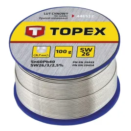 lut-cynowy-60percent-sn-drut-0-7-mm-100-g-topex