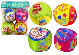 zestaw-miekkie-pileczki-kolorowe-edukacyjne-grzechotka-pilki-4szt-lean-toy