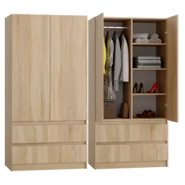 szafa-sonoma-garderoba-duza-na-ubrania-otwierana-szuflady-nowoczesna