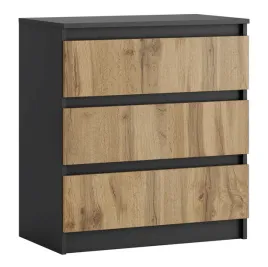 komoda-szafka-antracyt-dab-wotan-3-szuflady-nowoczesna-do-salonu-sypialni