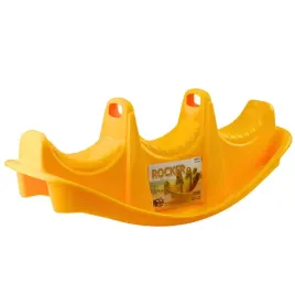 bujak-trzyosobowy-rocker-pies-kolyska-naklejki-zolty-2080-dorex