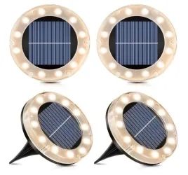 lampa-12-led-solarna-ogrodowa-czujnik-zmierzchu-wbijana-gruntowa-dysk-4szt