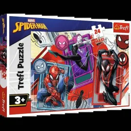 puzzle-24-maxi-pajecze-zmysly-disney-marvel-spiderman-trefl-14366-t