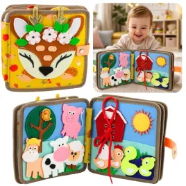 ksiazeczka-edukacyjna-sensoryczna-filcowa-3d-zwierzeta-jelonek-lean-toys