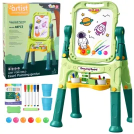 tablica-dwustronna-magnetyczna-kredowa-suchoscieralna-magnesy-kredy-48-el