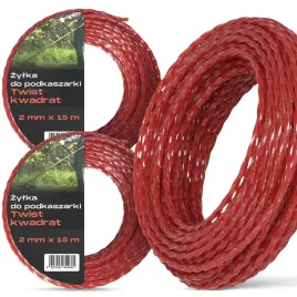 2x-zylka-tnaca-podkaszarki-2-mm-15m-kosy-elektrycznej-skrecony-kwadrat