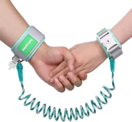 opaska-zabezpieczajaca-przed-ucieczka-dziecka-smycz-bezpieczenstwa-zielona