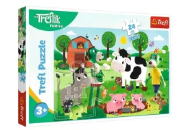 puzzle-24-maxi-rodzina-treflikow-trefliki-na-wsi-trefl-14361-trefl