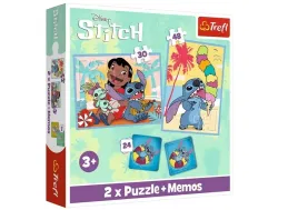 puzzle-memos-2w1-3048-wesoly-dzien-lilo-and-stitch-trefl-93585-t