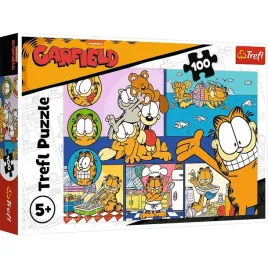 puzzle-100-leniwy-garfield-trefl-16521-trefl-puzzle