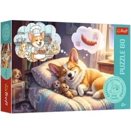 puzzle-60-corgi-w-krainie-snow-trefl-17434-trefl-puzzle