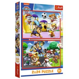 puzzle-2x24-psi-dzien-zabaw-psi-patrol-trefl-34434-trefl-puzzle