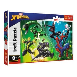 puzzle-300-disney-marvel-spiderman-w-pajeczej-sieci-trefl-23036-t
