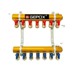 rozdzielacz-c-o-7-obwodow-gepox-zaworki-pex-odpowietrzniki-do-grzejnikow