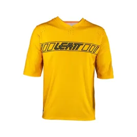 leatt-koszulka-rowerowa-dziecieca-mtb-enduro-3-0-junior-jersey-gold-kolor