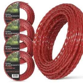4x-zylka-tnaca-podkaszarki-24-mm-15-m-kosy-elektrycznej-twist-kwadrat