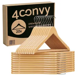 4convy-wieszaki-na-ubrania-odziez-drewniane-lakierowane-do-szafy-mocne-x20