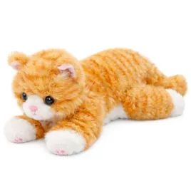 pluszowa-maskotka-przytulanka-kotek-lezacy-rudy-38-cm-lean-toys