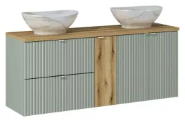 zestaw-z-blatem-oak-i-umywalkami-pati-140-cm-line-reed-green