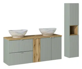 zestaw-z-blatem-oak-i-umywalkami-pati-140-cm-line-reed-green