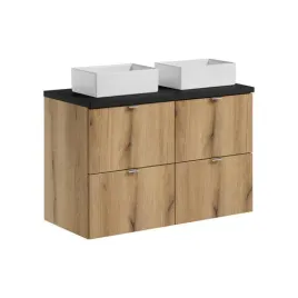 szafka-z-umywalka-nova-oak-100cm-z-blatem-i-dwoma-umywalkami-gaja