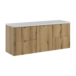 szafka-pod-umywalke-nova-oak-140cm-z-blatem