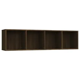 regal-na-ksiazki-pod-tv-brazowy-dab-143x30x36-cm