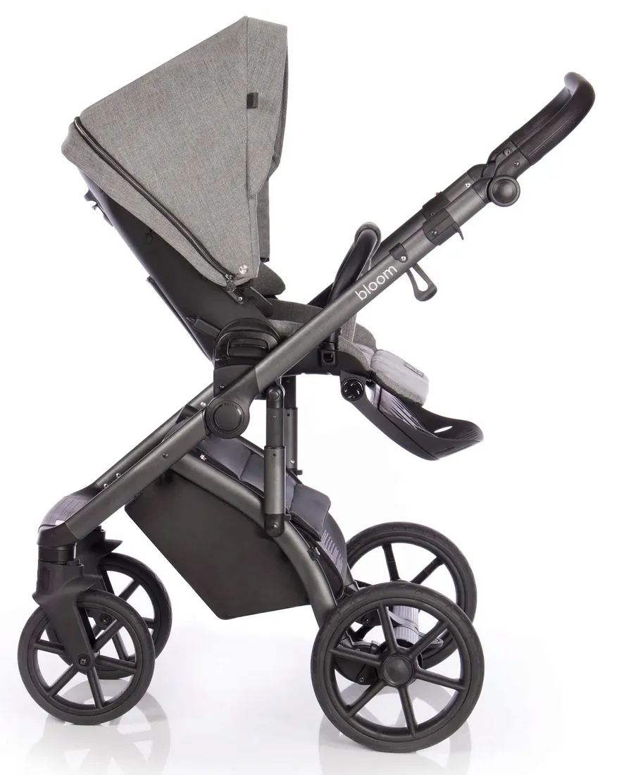 wozek-roan-bloom-2w1-titanium-stan-nowy