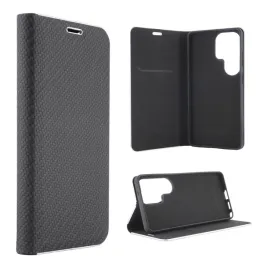etui-do-samsung-galaxy-s26-ultra-flip-vennus-czarny-carbon-pokrowiec-case